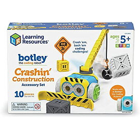 知育玩具 パズル ブロック ラーニングリソース Learning Resources Botley Crashin' Construction Challenge, Accessory Set, Kids Coding, Construction Set, STEM Toy, Ages 5+ (Botley Not Included)知育玩具 パズル ブロック ラーニングリソース