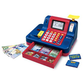 知育玩具 パズル ブロック ラーニングリソース Learning Resources Canadian Version Teaching Cash Register,Red/Blue知育玩具 パズル ブロック ラーニングリソース