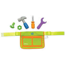 知育玩具 パズル ブロック ラーニングリソース Learning Resources New Sprouts Tool Belt, Kids Construction Set, Outdoor Toys, 5 Pieces, Ages 2+知育玩具 パズル ブロック ラーニングリソース