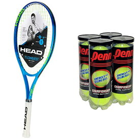 テニス ラケット 輸入 アメリカ ヘッド HEAD Ti. Conquest Tennis Racket - Pre-Strung Head Light Balance 27 Inch Racquet - 4 3/8 in Grip,Blueテニス ラケット 輸入 アメリカ ヘッド