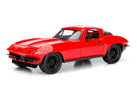 ジャダトイズ ミニカー ダイキャスト アメリカ Jada 253203010 Fast & Furious 1966 Chevy Corvette Toy Vehicle, redジャダトイズ ミニカー ダイキャスト アメリカ
