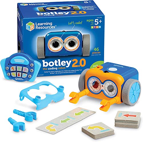 別倉庫からの配送 無料ラッピングでプレゼントや贈り物にも 逆輸入並行輸入送料込 知育玩具 パズル 希望者のみラッピング無料 ブロック ラーニングリソース 送料無料 Learning Resources Botley the Coding Ages STEM Programming Robot 5+知育玩具 Toy Kids 2 Early for