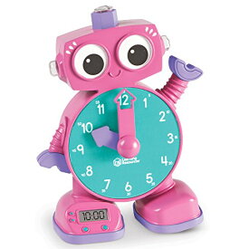 知育玩具 パズル ブロック ラーニングリソース Learning Resources Tock The Learning Clock Pink, 1 Piece, Ages 3+, Educational Talking Clock知育玩具 パズル ブロック ラーニングリソース