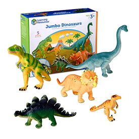 知育玩具 パズル ブロック ラーニングリソース Learning Resources Jumbo Dinosaurs - Toddler Learning Toys, Dinosaurs Toys for Kids Ages 3+, Dinosaur Games知育玩具 パズル ブロック ラーニングリソース