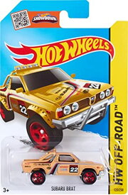 ホットウィール マテル ミニカー ホットウイール Hot Wheels, 2015 HW Off-Road, Subaru Brat [Tan] Die-Cast Vehicle #123/250ホットウィール マテル ミニカー ホットウイール