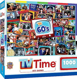 ジグソーパズル 海外製 アメリカ 【送料無料】MasterPieces 1000 Piece Jigsaw Puzzle for Adults, Family, Or Kids - 60's Television Shows - 19.25"x26.75"ジグソーパズル 海外製 アメリカ
