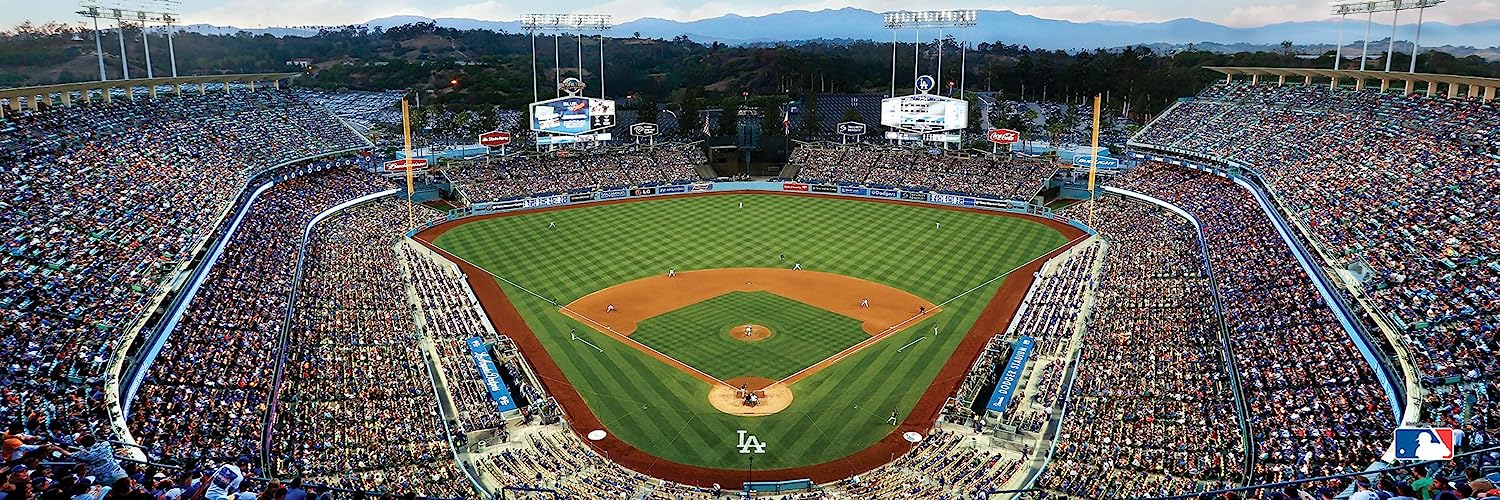 ジグソーパズル 海外製 アメリカ MasterPieces MLB Los Angeles Dodgers Stadium Panoramic  Jigsaw Puzzle, 1000 Piecesジグソーパズル 海外製 アメリカ angelica