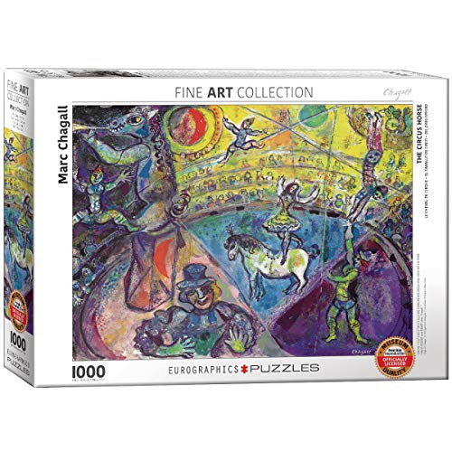 ジグソーパズル 海外製 アメリカ 【送料無料】EuroGraphics Marc Chagall Le Cheval De Cirque Puzzle  (1000 Piece) (6000-0851)ジグソーパズル 海外製 アメリカ | angelica