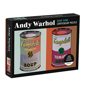 ジグソーパズル 海外製 アメリカ Andy Warhol Soup Cans Jigsaw Puzzle, 300 Pieces, 24” x 18” ? Lenticular Jigsaw Puzzle Featuring Shifting Iconic Andy Warhol Artwork?Thick, Sturdy Pieces, Challenging Family Activitジグソーパズル 海外製 アメリカ