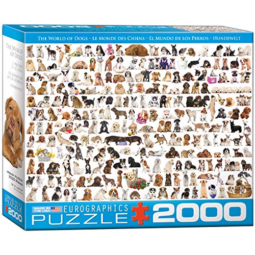 ジグソーパズル 海外製 アメリカ EuroGraphics The World of Dogs Puzzle (2000-Piece)ジグソーパズル 海外製 アメリカ