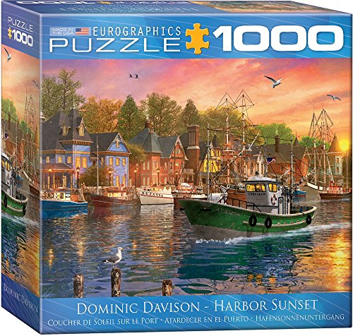 ジグソーパズル 海外製 アメリカ Harbor Sunset 1000 Piece Jigsaw Puzzleジグソーパズル 海外製 アメリカ