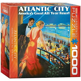 ジグソーパズル 海外製 アメリカ Eurographics Atlantic City: America's Great Year Round Resort 1000 Piece Jigsaw Puzzle (small box)ジグソーパズル 海外製 アメリカ