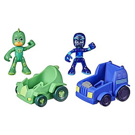 PJ Masks しゅつどう！パジャマスク アメリカ直輸入 おもちゃ PJ Masks Gekko vs Night Ninja Battle Racers Preschool Toy, Vehicle and Action Figure Set for Kids Ages 3 and UpPJ Masks しゅつどう！パジャマスク アメリカ直輸入 おもちゃ