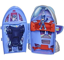 PJ Masks しゅつどう！パジャマスク アメリカ直輸入 おもちゃ PJ Masks 2-in-1 HQ Playset, Headquarters and Rocket Preschool Toy for Kids Ages 3 and Up, Includes Catboy Action Figure and Cat-Car VePJ Masks しゅつどう！パジャマスク アメリカ直輸入 おもちゃ