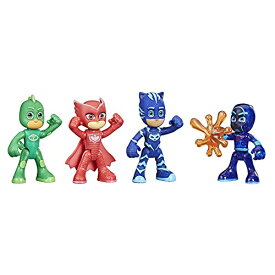 PJ Masks しゅつどう！パジャマスク アメリカ直輸入 おもちゃ PJ Masks Night Time Mission Glow-in-The-Dark Action Figure Set, Preschool Toy for Kids Ages 3 and Up, 4 Figures and 1 AccessoryPJ Masks しゅつどう！パジャマスク アメリカ直輸入 おもちゃ