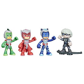 PJ Masks しゅつどう！パジャマスク アメリカ直輸入 おもちゃ PJ Masks Flight Time Mission Action Figure Set, Preschool Toy for Kids Ages 3 and Up, Includes 4 Action Figures and 1 AccessoryPJ Masks しゅつどう！パジャマスク アメリカ直輸入 おもちゃ