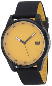 腕時計 キャタピラー メンズ タフネス 頑丈 CATWATCHES Cat Insignia Black/Yellow Men Watch, 42 mm case, Black Abs case, Black Silicone Strap, Yellow dial腕時計 キャタピラー メンズ タフネス 頑丈