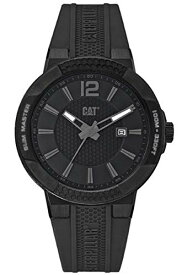 腕時計 キャタピラー メンズ タフネス 頑丈 Cat Shock Slim Black Gun Dial 43.5 mm Black Silicone Strap Men's Watch SH16121131腕時計 キャタピラー メンズ タフネス 頑丈