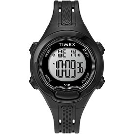腕時計 タイメックス メンズ Timex Unisex DGTL Mid-Size 38mm Watch ? Black Case with Black Resin Strap腕時計 タイメックス メンズ