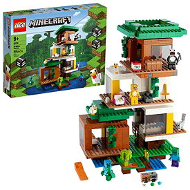 レゴ マインクラフト LEGO Minecraft The Modern Treehouse 21174 Giant Treehouse Building Kit Playset; Fun Toy for Minecraft-Gaming Kids; New 2021 (909 Pieces)レゴ マインクラフト