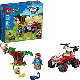 レゴ シティ LEGO City Wildlife Rescue ATV 60300 Building Kit; Fun Wildlife Playset; Top Toy for Kids; New 2021 (74 Pieces)レゴ シティ
