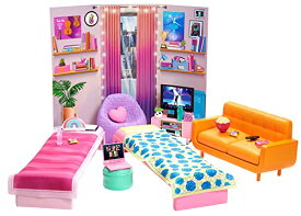 バービー バービー人形 日本未発売 プレイセット アクセサリ Barbie Big City, Big Dreams Playset, Dorm Room Furniture & Accessories, Includes 2 Beds, Couch, Bean Bag Chair & Moreバービー バービー人形 日本未発売 プレイセット アクセサリ