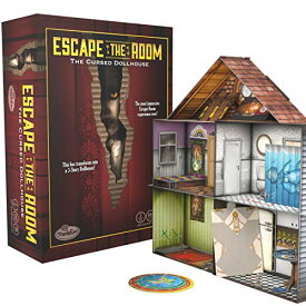 ボードゲーム 英語 アメリカ 海外ゲーム Think Fun Escape The Room The Cursed Dollhouse ? an Escape Room Experience in a Box for Ages 13 and Upボードゲーム 英語 アメリカ 海外ゲーム