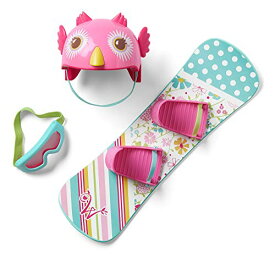 アメリカンガールドール 赤ちゃん おままごと ベビー人形 American Girl WellieWishers 14.5-inch Doll Frosty Fun Snowboard Playset with Owl-Face Helmet and Goggles, For Ages 4+アメリカンガールドール 赤ちゃん おままごと ベビー人形