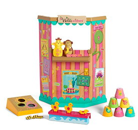 アメリカンガールドール 赤ちゃん おままごと ベビー人形 American Girl WellieWishers 14.5-inch Doll Carnival Games Playset with Ticket Booth and Carnival Games, For Ages 4+アメリカンガールドール 赤ちゃん おままごと ベビー人形