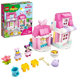 レゴ デュプロ LEGO DUPLO Disney Minnie’s House and Caf? 10942 Dollhouse Building Toy for Kids, Boys and Girls, with Minnie Mouse and Daisy Duck (91 Pieces)レゴ デュプロ