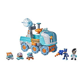 PJ Masks しゅつどう！パジャマスク アメリカ直輸入 おもちゃ PJ Masks Romeo Bot Builder Vehicle Playset with Lights and Sounds, Preschool Toys, Superhero Toys, Toys for 3 Year Old Boys and Girls PJ Masks しゅつどう！パジャマスク アメリカ直輸入 おもちゃ