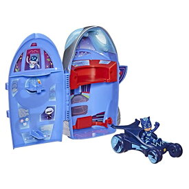 PJ Masks しゅつどう！パジャマスク アメリカ直輸入 おもちゃ PJ Masks 2-in-1 HQ Playset, Headquarters and Rocket Preschool Toy for Kids Ages 3 and Up, Includes Catboy Action Figure and Cat-Car VePJ Masks しゅつどう！パジャマスク アメリカ直輸入 おもちゃ