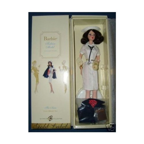 無料ラッピングでプレゼントや贈り物にも 逆輸入並行輸入送料込 バービー バービー人形 J4253 送料無料 Barbie Exclusiveバービー BFMC 国際ブランド Silkstone Doll 格安激安 Nurse Europe