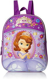 ちいさなプリンセス ソフィア ディズニージュニア Disney Girls' Sofia The First Miniature Backpack, Light Purple/Purple, 11" X 9" X 2.75"ちいさなプリンセス ソフィア ディズニージュニア