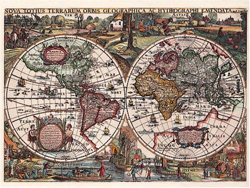 ジグソーパズル 海外製 アメリカ Ravensburger Historic World Map 1500 Piece Jigsaw Puzzleジグソーパズル 海外製 アメリカ