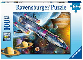 ジグソーパズル 海外製 100ピース XXL 宇宙でのミッション サイズ約50x36センチ 絵画・アート Ravensburger