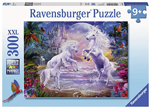 300 Paradise, Unicorn 13256 【送料無料】Ravensburger アメリカ 海外製 ジグソーパズル Piece アメリカ 海外製 14.25"ジグソーパズル x 19.5" Multi, Perfectly, Together Fit Pieces Unique, is Piece Every Kids, for Puzzle ジグソーパズル