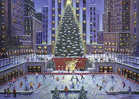 ジグソーパズル 海外製 1000ピース ロックフェラーセンター 約70x50センチ クリスマス 絵画・アート Ravensburger