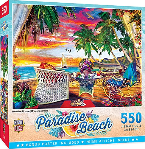 ジグソーパズル 海外製 アメリカ Masterpieces 550 Piece Jigsaw Puzzle for Adults Family Or Kids - Paradise Breeze - 18