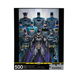 ジグソーパズル 海外製 アメリカ AQUARIUS DC Comics Batman Batsuits Puzzle (500 Piece Jigsaw Puzzle) - Glare Free - Precision Fit - Officially Licensed DC Comics Merchandise & Collectibles - 14 x 19 Inchesジグソーパズル 海外製 アメリカ