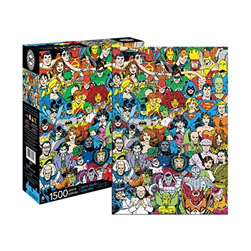 ジグソーパズル 海外製 アメリカ AQUARIUS DC Comics Retro Universe Jigsaw Puzzle (1500-Piece)ジグソーパズル 海外製 アメリカ