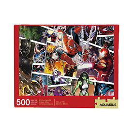 ジグソーパズル 海外製 アメリカ AQUARIUS Marvel Puzzle (500 Piece Jigsaw Puzzle) - Glare Free - Precision Fit - Officially Licensed Marvel Merchandise & Collectibles - 14 x 19 Inchesジグソーパズル 海外製 アメリカ