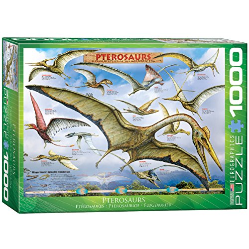 ジグソーパズル アメリカ 海外製 (1000-Piece)ジグソーパズル Puzzle Jigsaw Pterosaurs 【送料無料】EuroGraphics アメリカ 海外製 ジグソーパズル