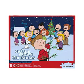 ジグソーパズル 海外製 アメリカ AQUARIUS Peanuts Charlie Brown Puzzle Collage Christmas 1000 Piece Jigsaw Puzzle, A Charlie Brown Christmasジグソーパズル 海外製 アメリカ