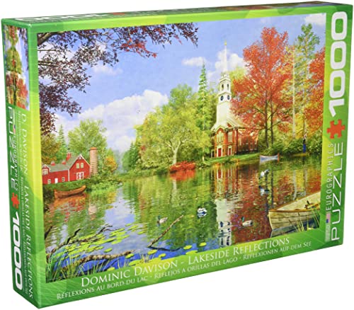ジグソーパズル 海外製 アメリカ EuroGraphics Lakeside Reflection by Dominic Davison Jigsaw Puzzle (1000-Piece)ジグソーパズル 海外製 アメリカ