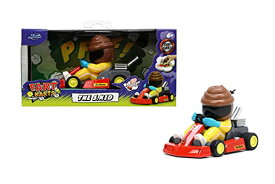 ジャダトイズ ミニカー ダイキャスト アメリカ Jada Toys Fart Karts The Skid Pull Back Car, 3.5” Toys for Kids Ages 6+ (32787)ジャダトイズ ミニカー ダイキャスト アメリカ