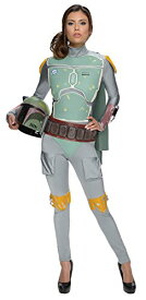 コスプレ衣装 コスチューム スターウォーズ メンズ・レディース・キッズ 887595 Rubie's Costume Women's Star Wars Boba Fett Woman's Deluxe Costume Jumpsuit, Multi, Smallコスプレ衣装 コスチューム スターウォーズ メンズ・レディース・キッズ 887595