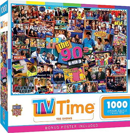 ジグソーパズル 海外製 アメリカ 【送料無料】MasterPieces 1000 Piece Jigsaw Puzzle for Adults, Family, Or Kids - 90's Television Shows - 19.25"x26.75"ジグソーパズル 海外製 アメリカ