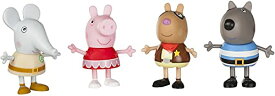 Peppa Pig ペッパピッグ アメリカ直輸入 おもちゃ Peppa Pig Fancy Dress Party Figure 4-Pack Set - Includes Peppa, Emily Elephant, Pedro Pony & Danny Dog - Toy Gift for Kids - Ages 3+Peppa Pig ペッパピッグ アメリカ直輸入 おもちゃ