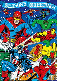 ジグソーパズル 海外製 アメリカ Buffalo Games - Marvel - Seasons Greetings from The Avengers - 500 Piece Jigsaw Puzzleジグソーパズル 海外製 アメリカ
